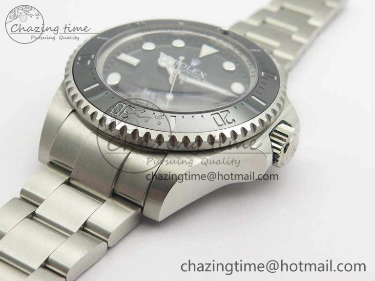 Sea-Dweller DEEPSEA 116660 BP Maker 1:1 Best Edition Black Dial On SS Bracelet SA3135 V2