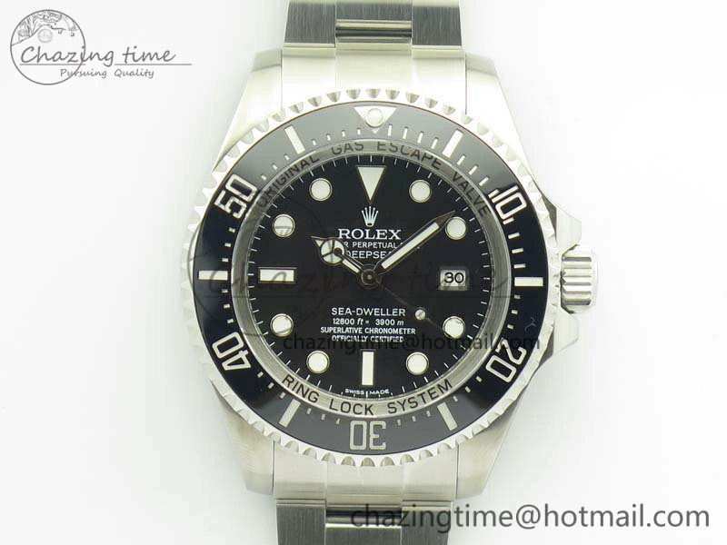 Sea-Dweller DEEPSEA 116660 Black ARF 1:1 Best Edition 904L SS Case And Bracelet SH3135