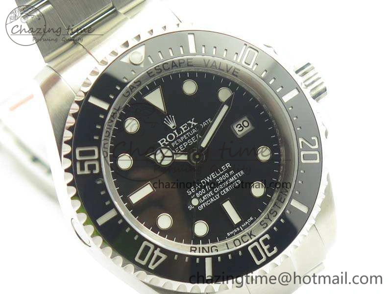 Sea-Dweller DEEPSEA 116660 Black ARF 1:1 Best Edition 904L SS Case And Bracelet SH3135