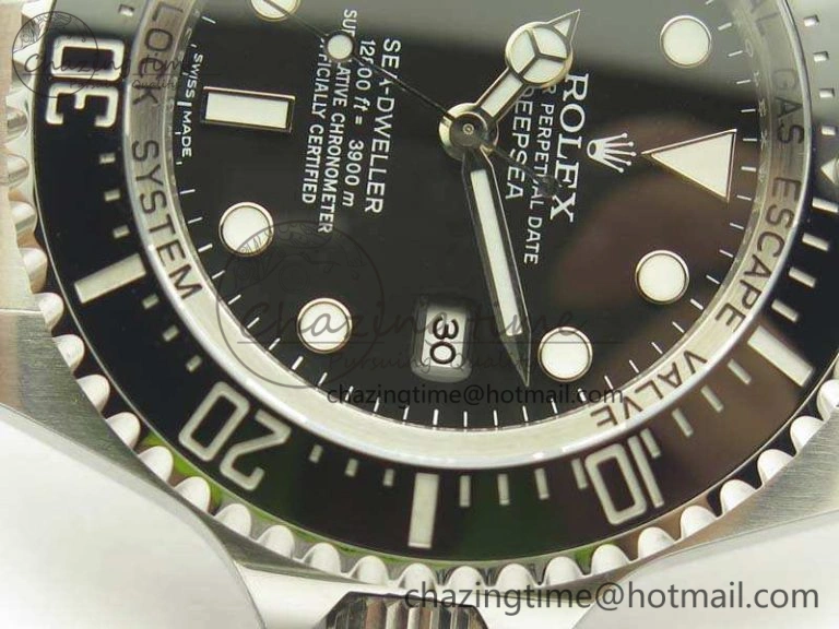 Sea-Dweller DEEPSEA 116660 Black ARF 1:1 Best Edition 904L SS Case And Bracelet SH3135