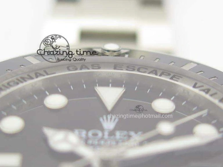 Sea-Dweller DEEPSEA 116660 Black Ceramic V7 Noob Best Edition On SS Bracelet SA3135