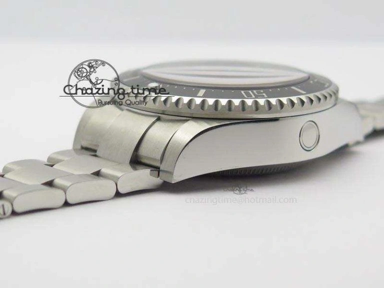 Sea-Dweller DEEPSEA 116660 Black Ceramic V7 Noob Best Edition On SS Bracelet SA3135