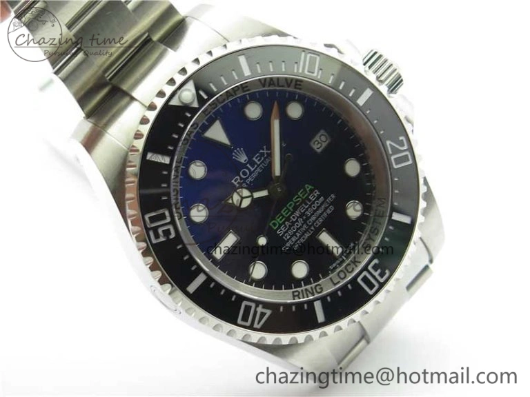 Sea-Dweller DEEPSEA 116660 D-BLUE GMF 316L Steel on SS Bracelet A2836