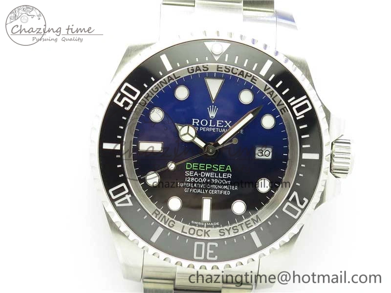 Sea-Dweller DEEPSEA 116660 D-BLUE GMF 316L Steel on SS Bracelet A2836