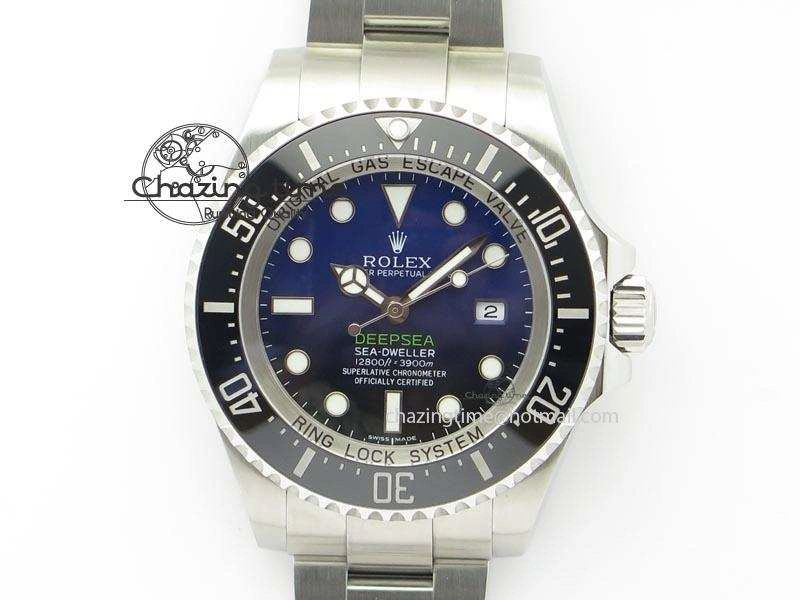 Sea-Dweller DEEPSEA 116660 “D-BLUE” V7 Noob Best Edition On SS Bracelet SA3135