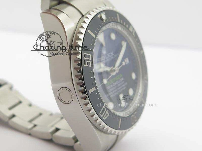 Sea-Dweller DEEPSEA 116660 “D-BLUE” V7 Noob Best Edition On SS Bracelet SA3135