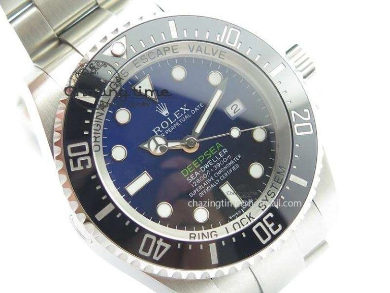 Sea-Dweller DEEPSEA 116660 “D-BLUE” V7 Noob Best Edition On SS Bracelet SA3135
