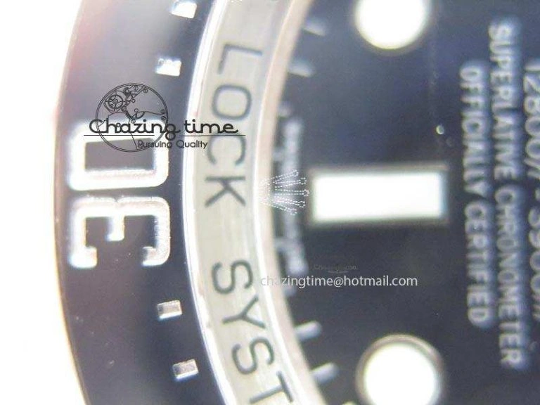 Sea-Dweller DEEPSEA 116660 “D-BLUE” V7 Noob Best Edition On SS Bracelet SA3135