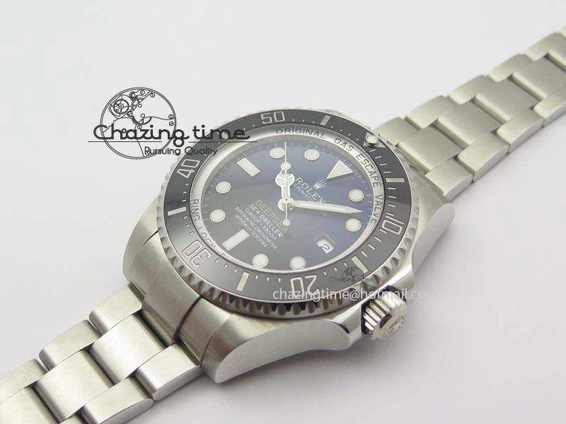 Sea-Dweller DEEPSEA 116660 “D-BLUE” V7 Noob Best Edition On SS Bracelet SA3135