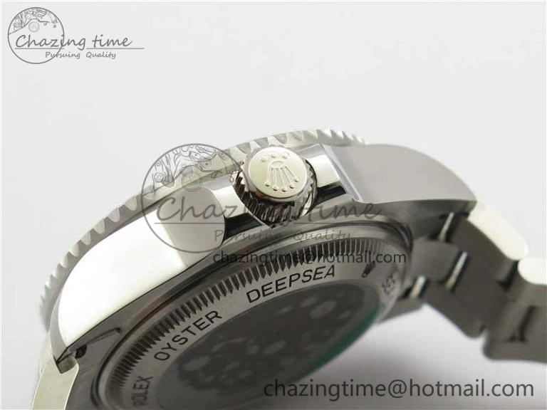 Sea-Dweller DEEPSEA 116660 GMF 316L Steel Black Dial on SS Bracelet A2836