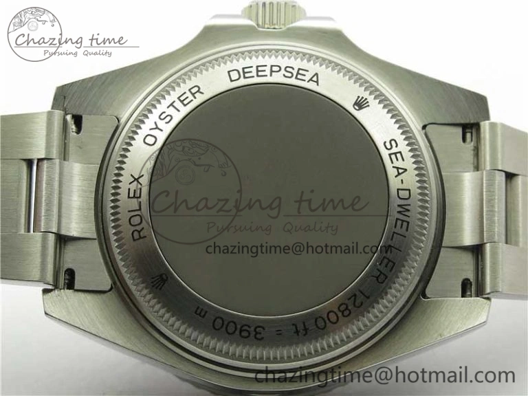 Sea-Dweller DEEPSEA 116660 GMF 316L Steel Black Dial on SS Bracelet A2836