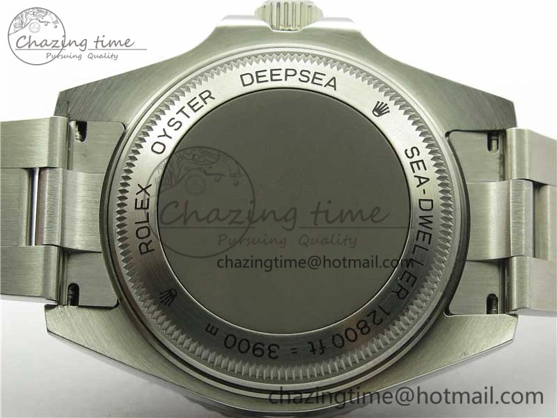 Sea-Dweller DEEPSEA 116660 GMF 316L Steel Black Dial on SS Bracelet A2836