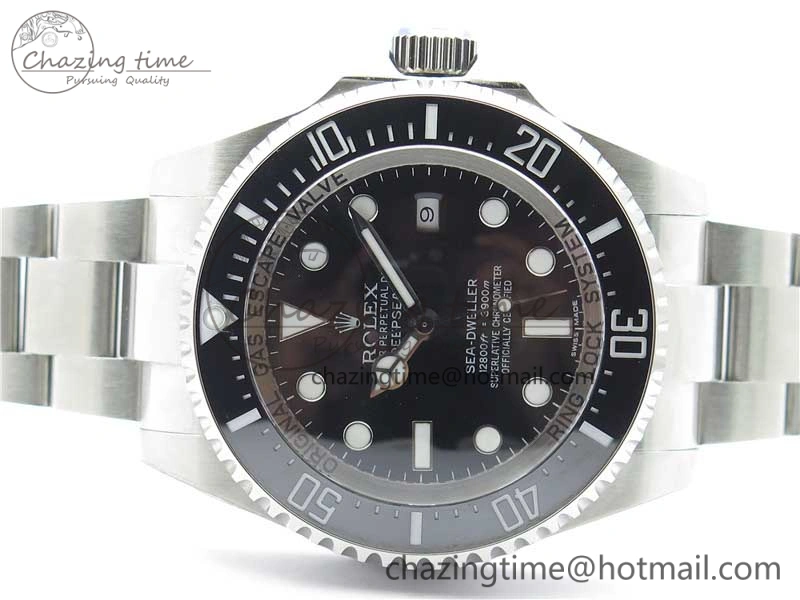 Sea-Dweller DEEPSEA 116660 GMF 316L Steel Black Dial on SS Bracelet A2836