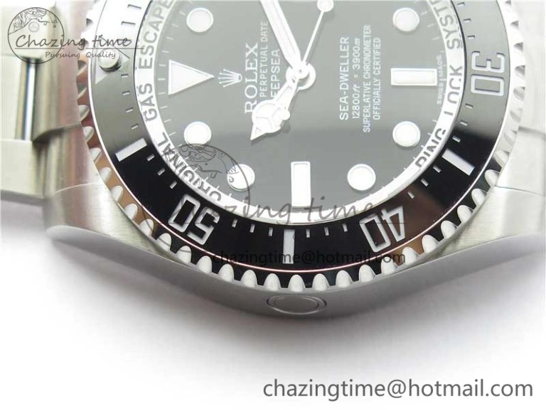 Sea-Dweller DEEPSEA 116660 GMF 316L Steel Black Dial on SS Bracelet A2836