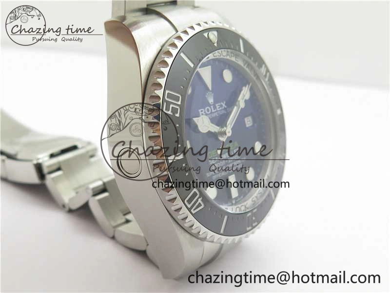 Sea-Dweller DEEPSEA 126660 “D-BLUE” ARF 904L Steel on SS Bracelet A2824