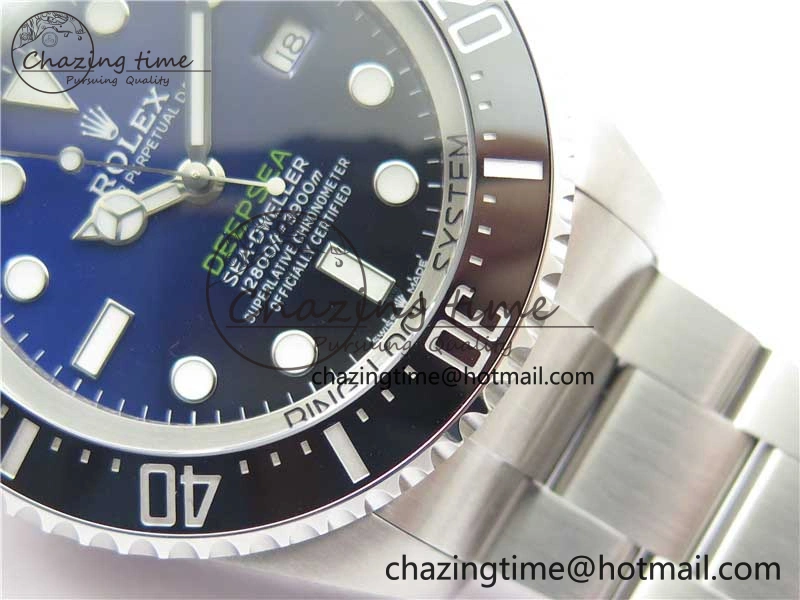 Sea-Dweller DEEPSEA 126660 “D-BLUE” ARF 904L Steel on SS Bracelet A2824