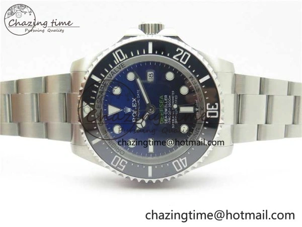 Sea-Dweller DEEPSEA 126660 “D-BLUE” ARF 904L Steel on SS Bracelet A2824