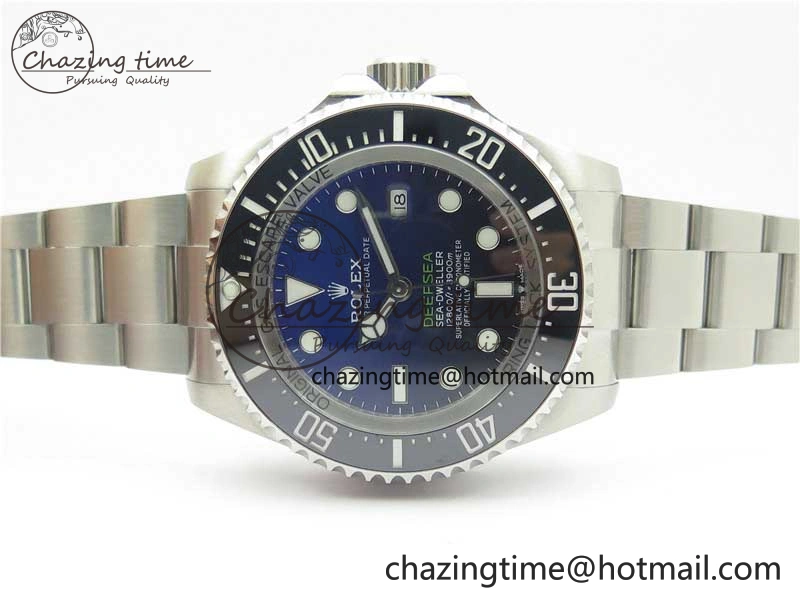 Sea-Dweller DEEPSEA 126660 “D-BLUE” ARF 904L Steel on SS Bracelet A2824