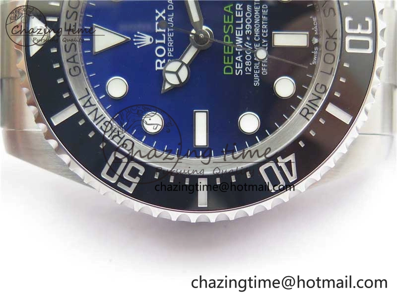 Sea-Dweller DEEPSEA 126660 “D-BLUE” ARF 904L Steel on SS Bracelet A2824