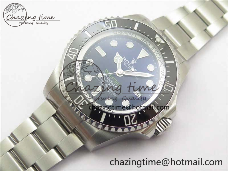 Sea-Dweller DEEPSEA 126660 “D-BLUE” ARF 904L Steel on SS Bracelet A2824