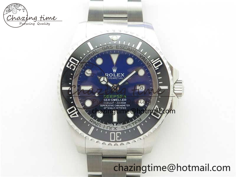 Sea-Dweller DEEPSEA 126660 “D-BLUE” ARF 904L Steel on SS Bracelet A2824