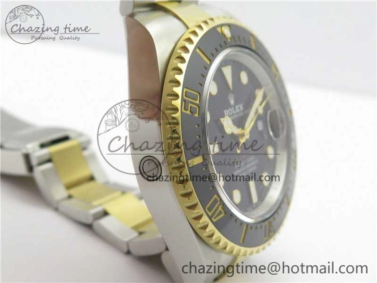 Sea-Dweller Two Tone SS YG 126603 ARF 1:1 Best Edition 904L SS YG Case and Bracelet A2824