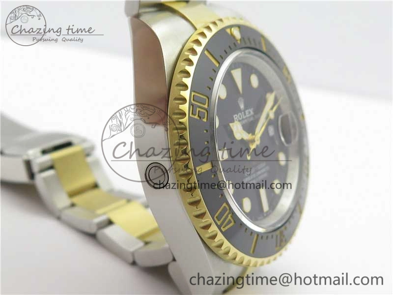 Sea-Dweller Two Tone SS YG 126603 ARF 1:1 Best Edition 904L SS YG Case and Bracelet A2824