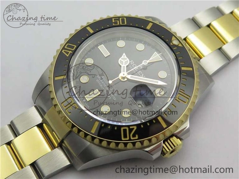 Sea-Dweller Two Tone SS YG 126603 ARF 1:1 Best Edition 904L SS YG Case and Bracelet A2824