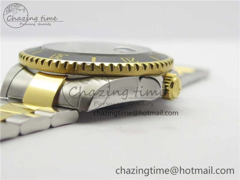 Sea-Dweller Two Tone SS YG 126603 D1F Best Edition Black Dial on SS YG Bracelet A2824