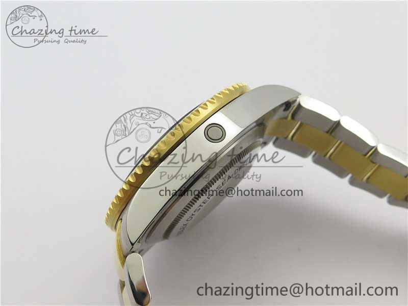 Sea-Dweller Two Tone SS YG 126603 D1F Best Edition Black Dial on SS YG Bracelet A2824