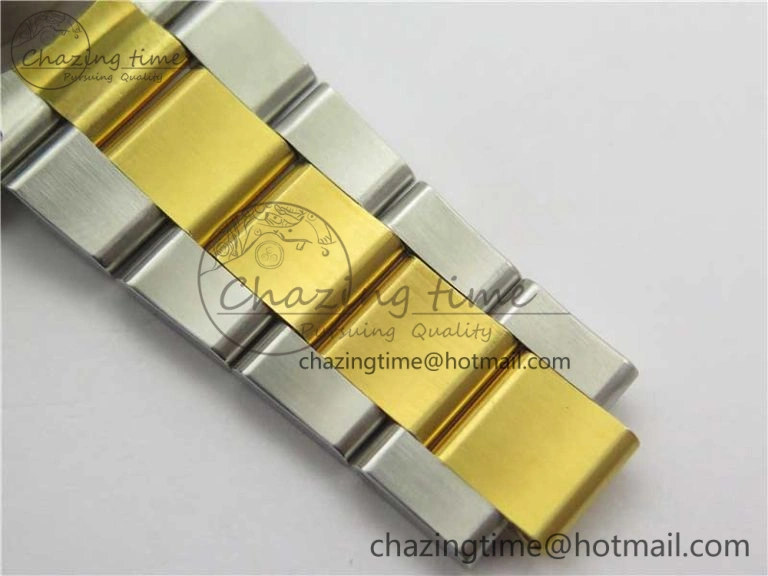 Sea-Dweller Two Tone SS YG 126603 D1F Best Edition Black Dial on SS YG Bracelet A2824