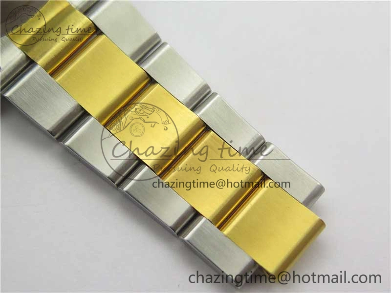 Sea-Dweller Two Tone SS YG 126603 D1F Best Edition Black Dial on SS YG Bracelet A2824