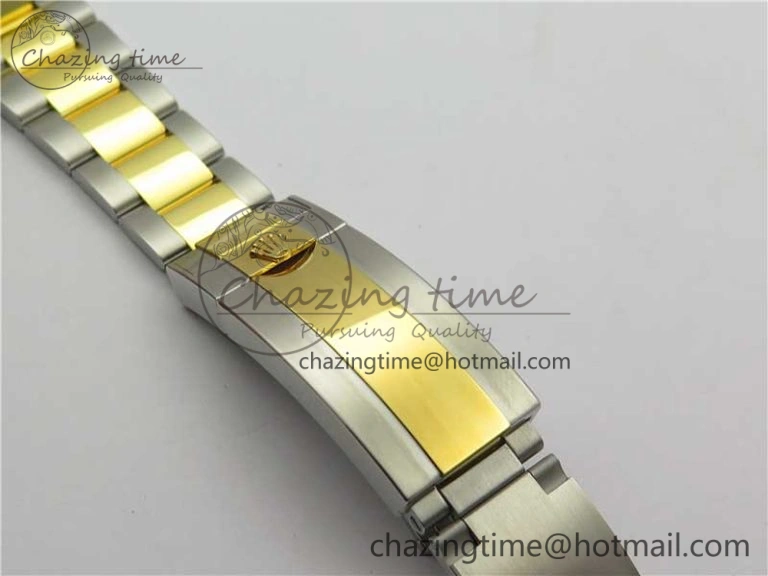 Sea-Dweller Two Tone SS YG 126603 D1F Best Edition Black Dial on SS YG Bracelet A2824