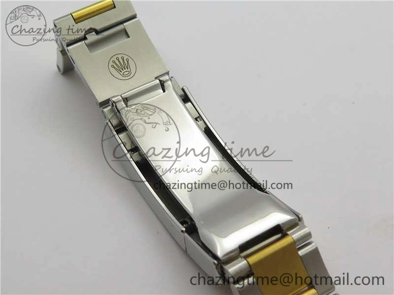Sea-Dweller Two Tone SS YG 126603 D1F Best Edition Black Dial on SS YG Bracelet A2824