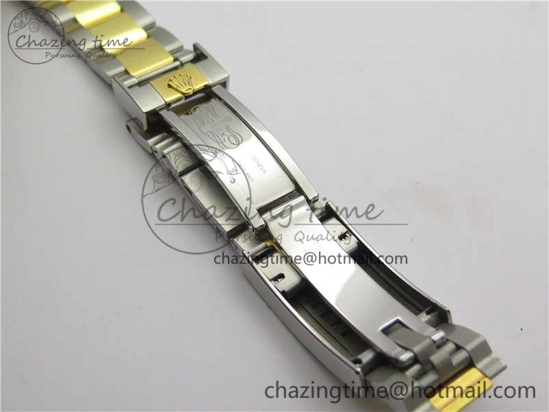 Sea-Dweller Two Tone SS YG 126603 D1F Best Edition Black Dial on SS YG Bracelet A2824