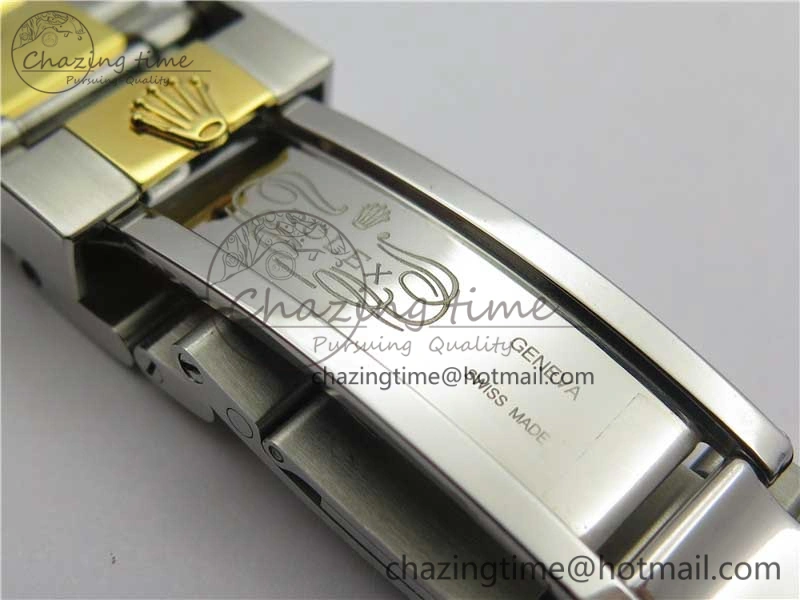 Sea-Dweller Two Tone SS YG 126603 D1F Best Edition Black Dial on SS YG Bracelet A2824