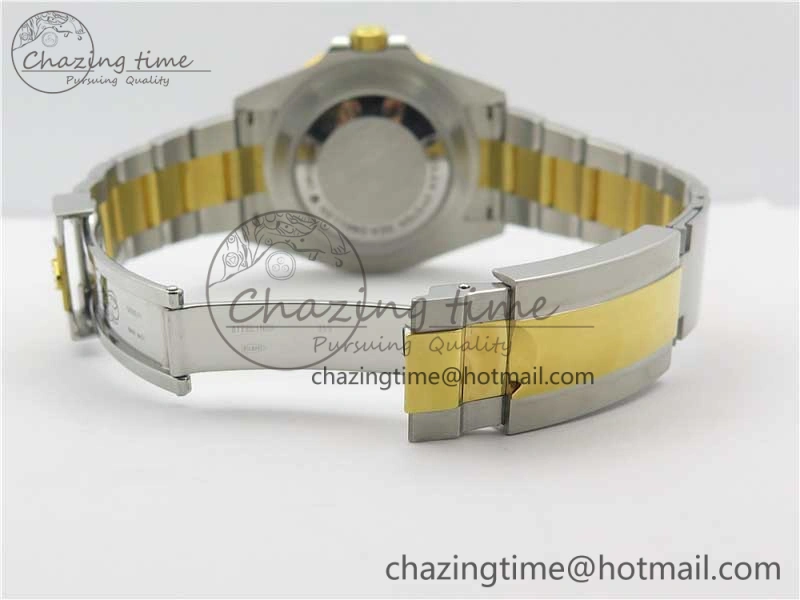 Sea-Dweller Two Tone SS YG 126603 D1F Best Edition Black Dial on SS YG Bracelet A2824
