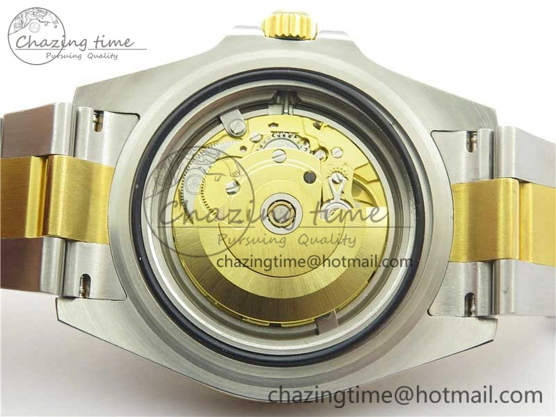 Sea-Dweller Two Tone SS YG 126603 D1F Best Edition Black Dial on SS YG Bracelet A2824