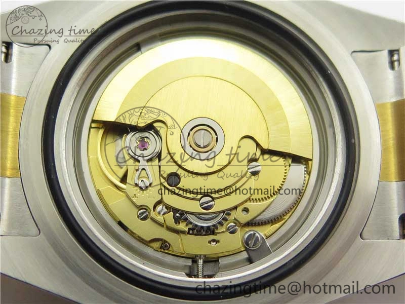 Sea-Dweller Two Tone SS YG 126603 D1F Best Edition Black Dial on SS YG Bracelet A2824