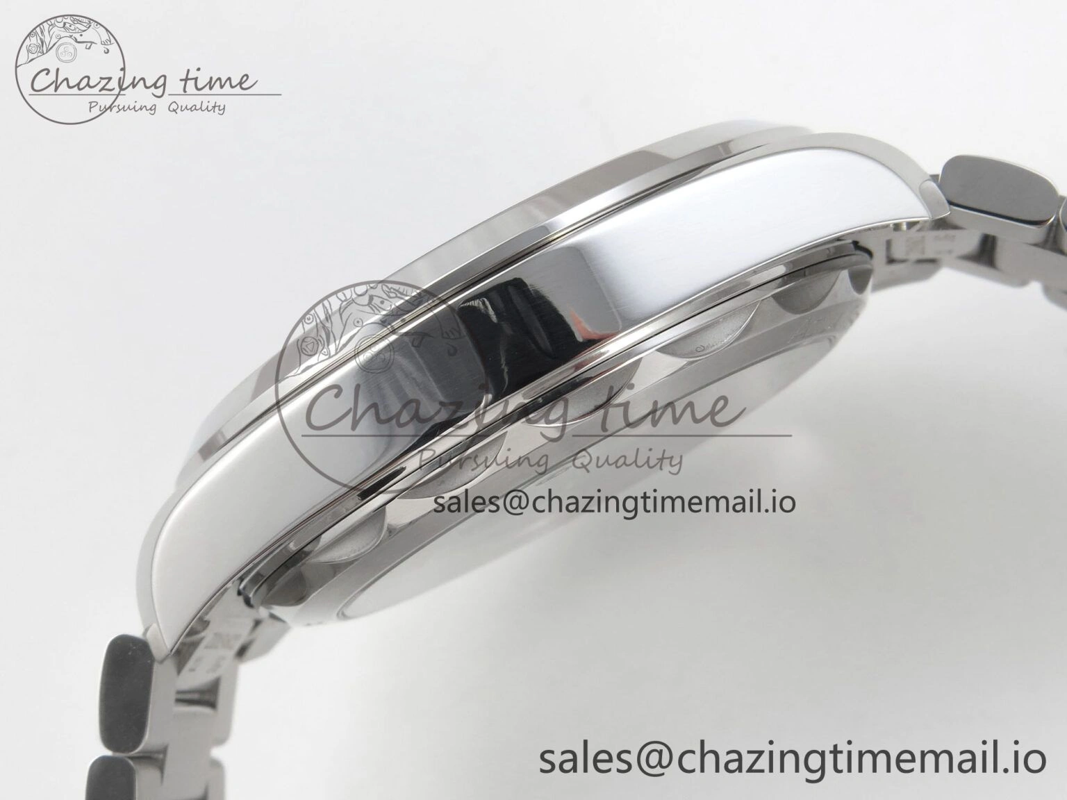 Seamaster 150M SS VSF 1:1 Best Edition Turquoise Blue Dial on SS Bracelet A8900 Super Clone