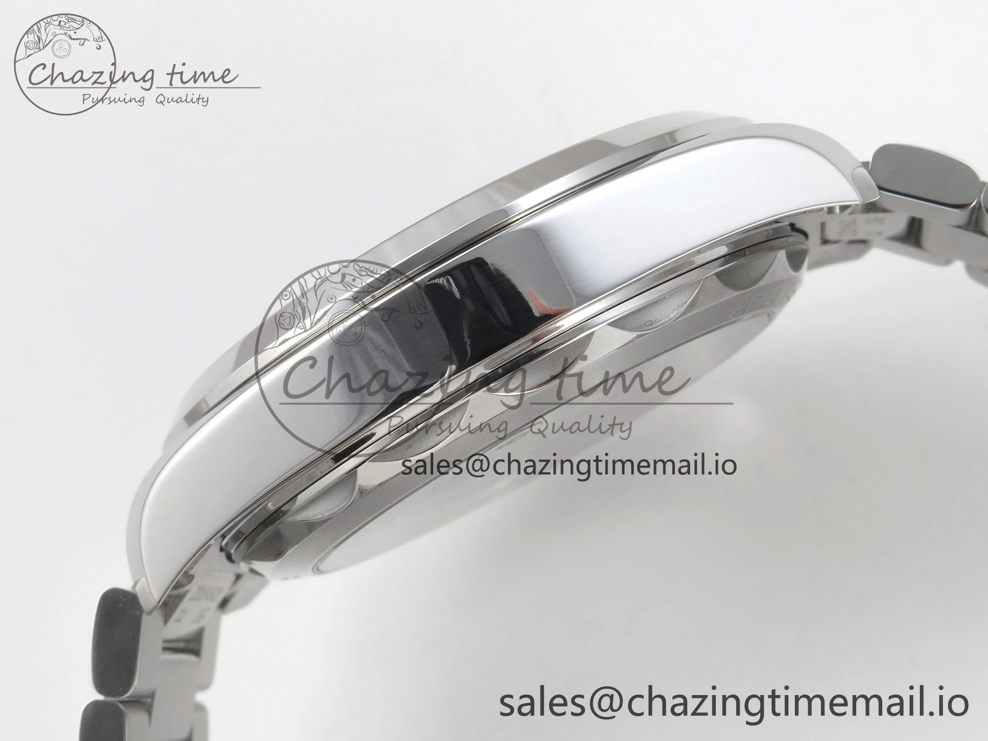 Seamaster 150M SS VSF 1:1 Best Edition Turquoise Blue Dial on SS Bracelet A8900 Super Clone