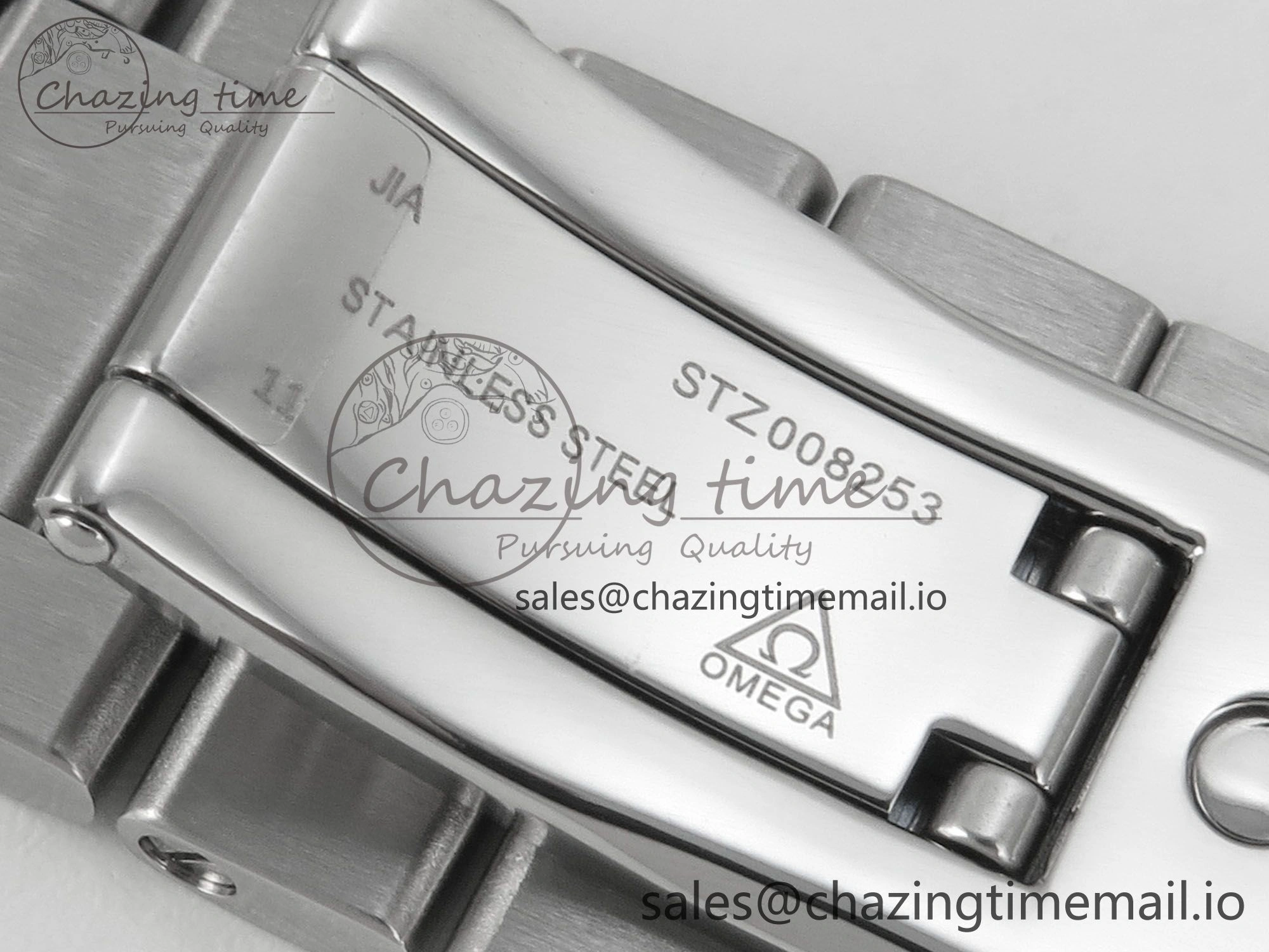 Seamaster 150M SS VSF 1:1 Best Edition Turquoise Blue Dial on SS Bracelet A8900 Super Clone