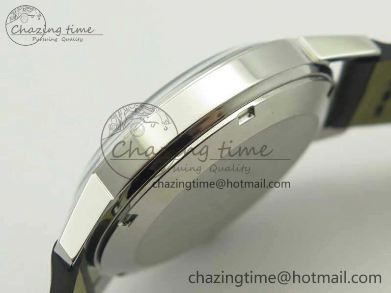 Seamaster 30 1962 SS TW Best Edition Black Dial On Leather Strap MIYOTA8215