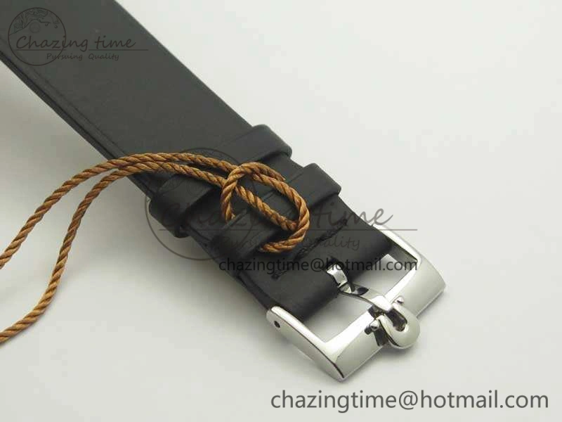 Seamaster 30 1962 SS TW Best Edition Black Dial On Leather Strap MIYOTA8215