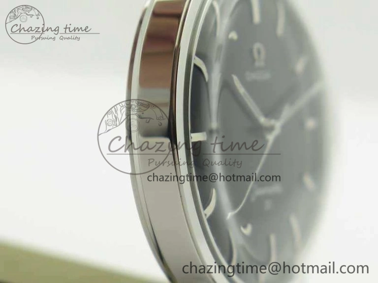 Seamaster 30 1962 SS TW Best Edition Black Dial On Leather Strap MIYOTA8215