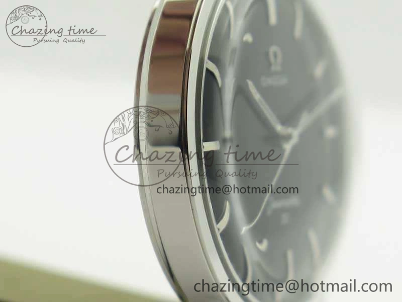 Seamaster 30 1962 SS TW Best Edition Black Dial On Leather Strap MIYOTA8215