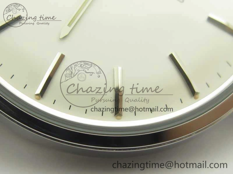 Seamaster 30 1962 SS TW Best Edition White Dial On Leather Strap MIYOTA8215