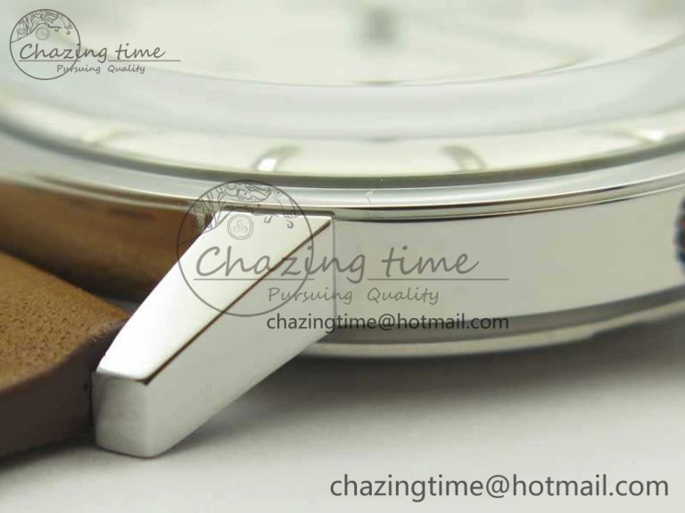 Seamaster 30 1962 SS TW Best Edition White Dial On Leather Strap MIYOTA8215
