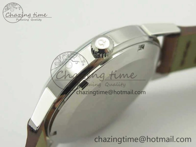 Seamaster 30 1962 SS TW Best Edition White Dial On Leather Strap MIYOTA8215