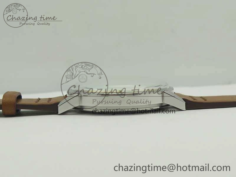 Seamaster 30 1962 SS TW Best Edition White Dial On Leather Strap MIYOTA8215